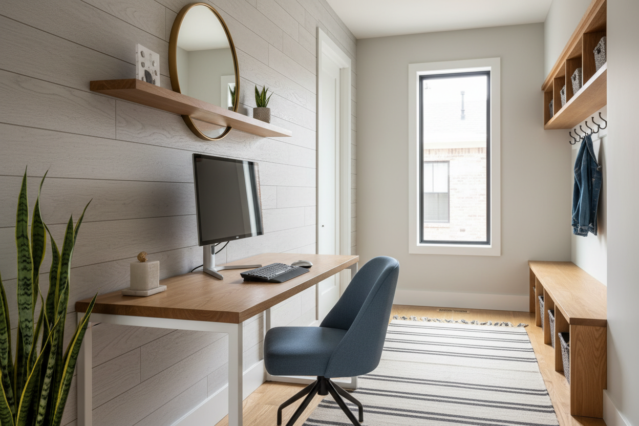 Mastering Desk in Hallway Ideas for Narrow Spaces