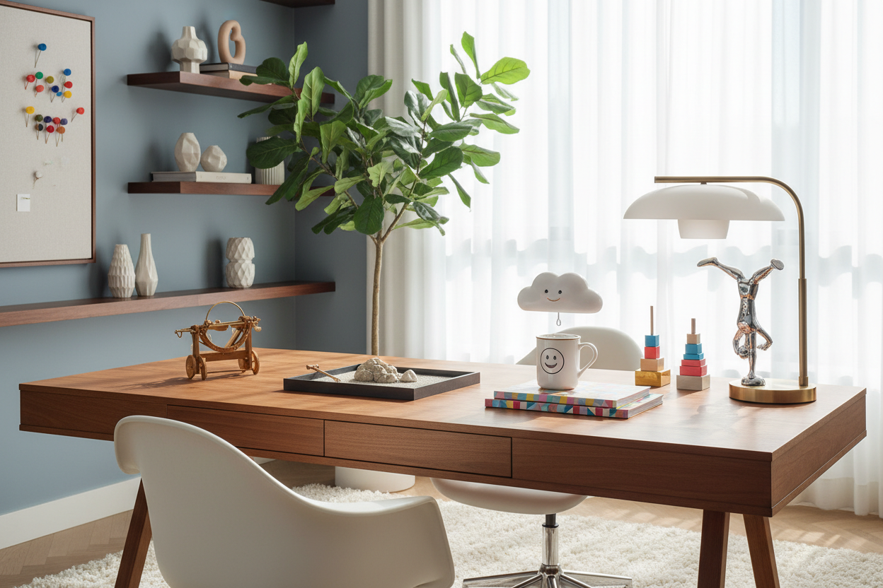 Elevate Your Workspace With Curated Desk Fun