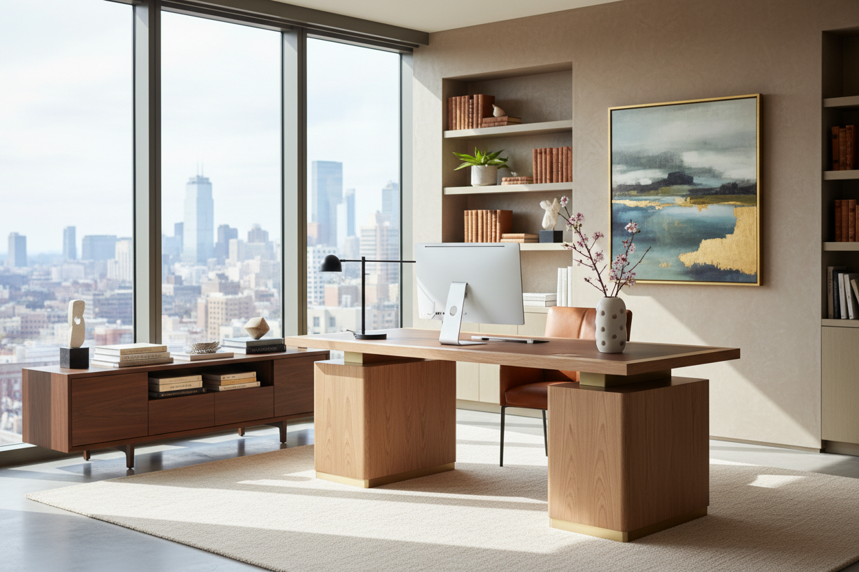Curating Office Decoration Ideas for Work for a High-End Aesthetic