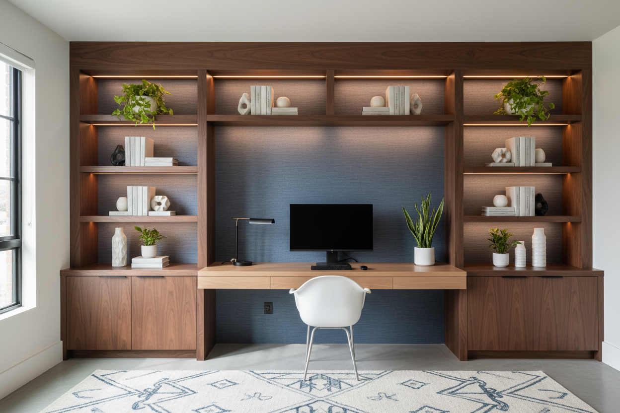 Elevate Your Workspace: Professional Office Back Wall Design Ideas