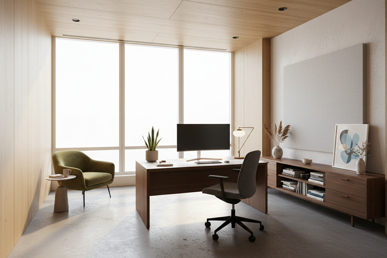 How to Decorate an Office for Focus and Professionalism