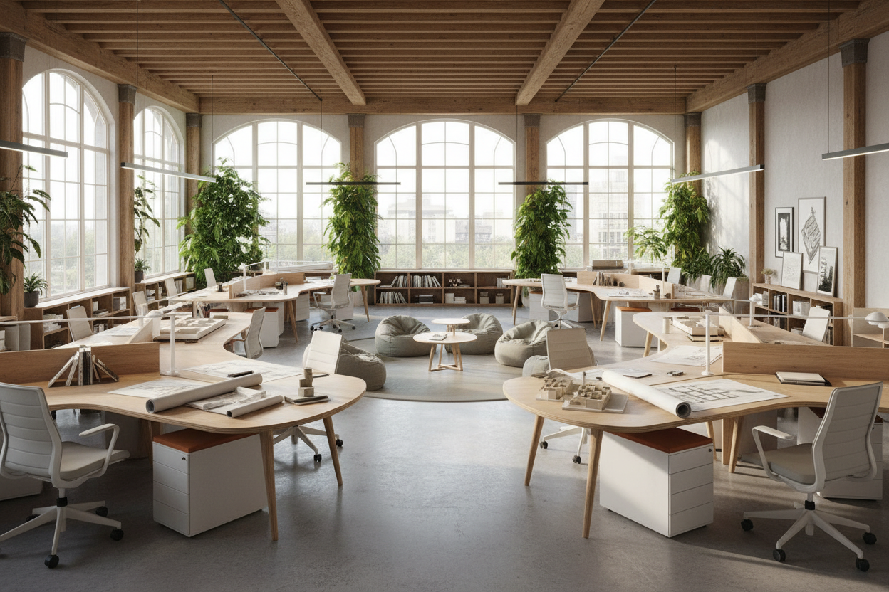 Designing Office Plan Architecture for Maximum Creative Flow