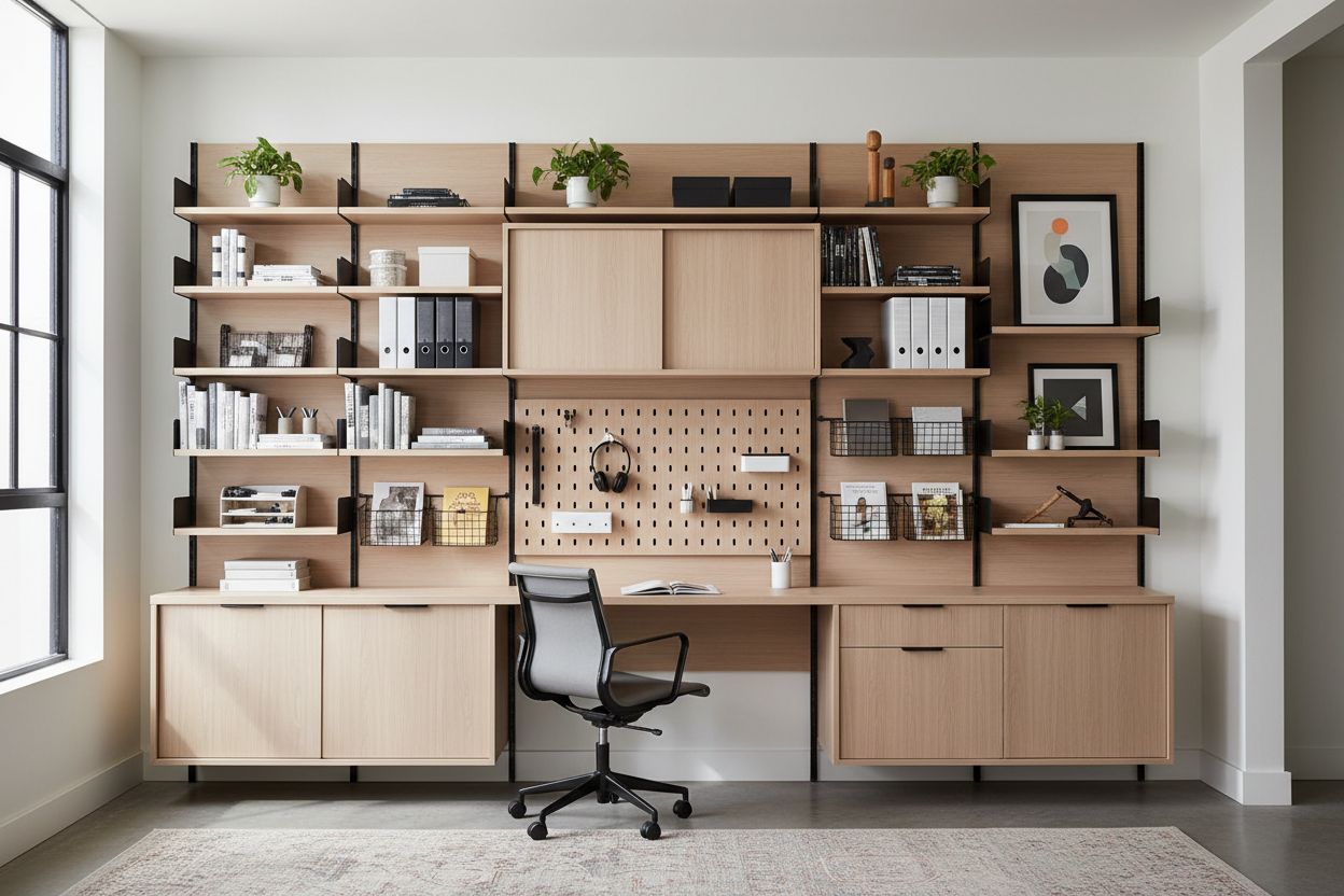 Stop Ignoring Vertical Space: Office Wall Storage Done Right