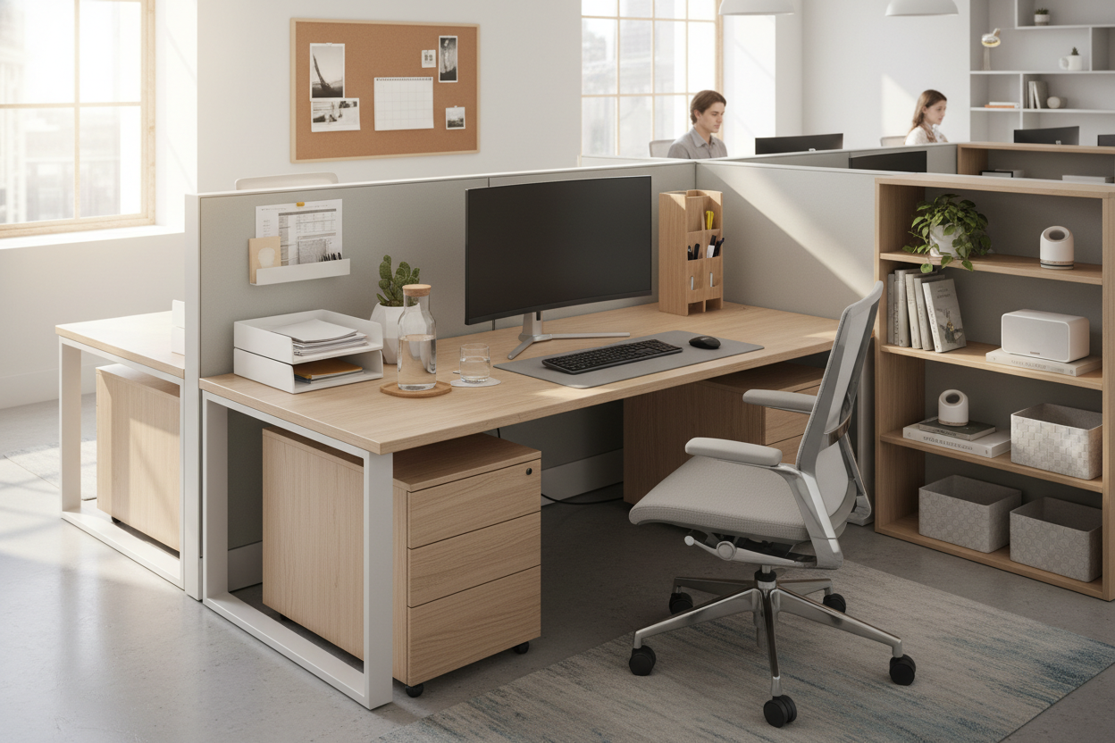 Curate Your Flow: How to Organize Cubicle at Work for Clarity