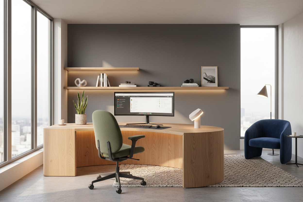 Design a Home Office Layout That Forces You to Focus