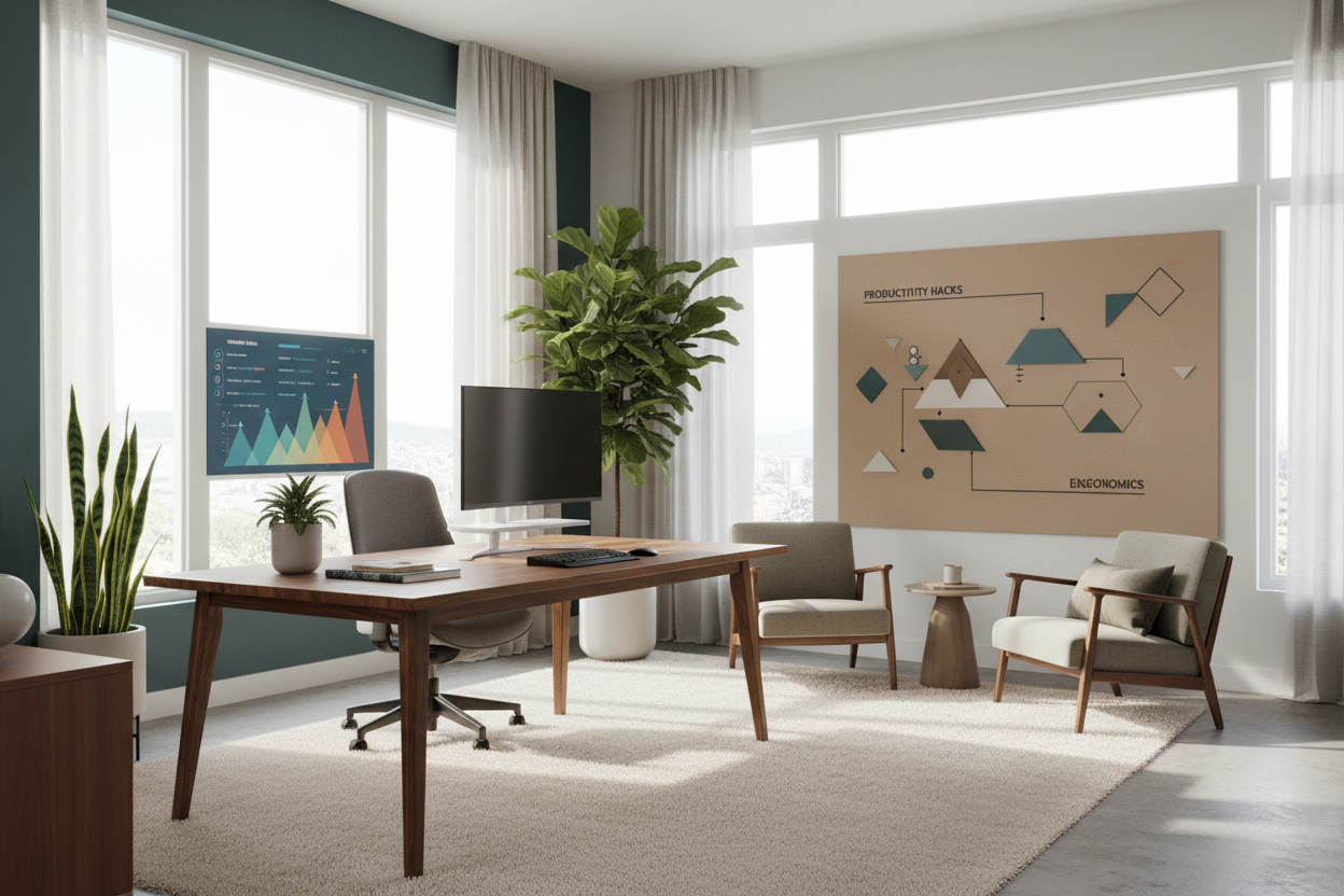 Remote Work Productivity Statistics: The Interior Design Impact