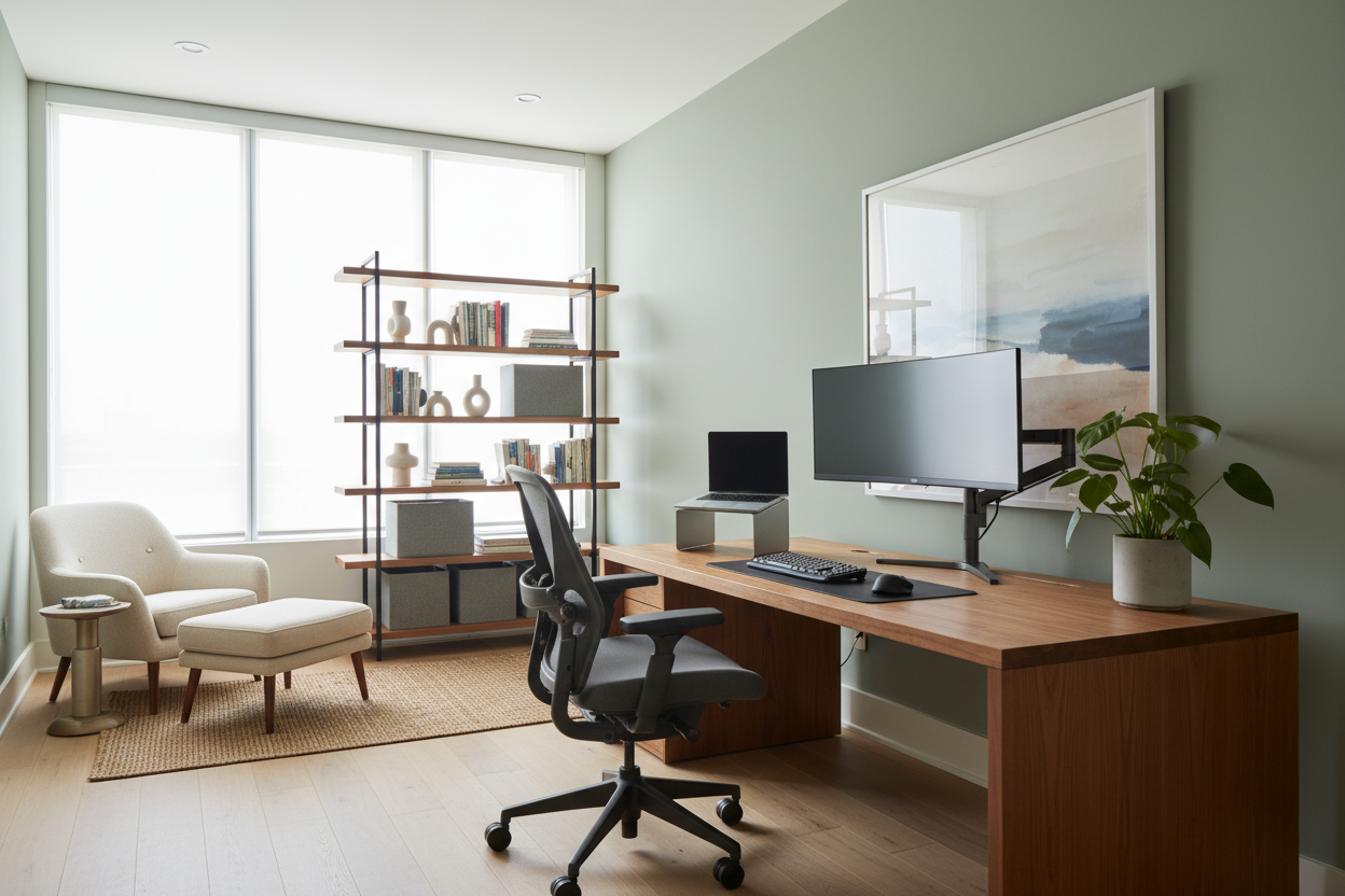 Designing a Professional Sanctuary for Your Home Made Job