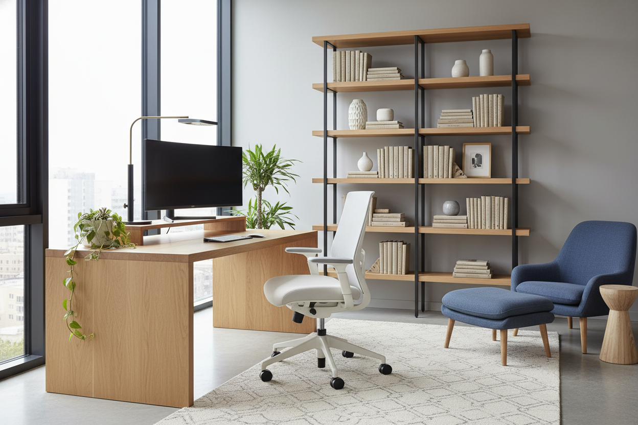 Elevate Your WFH Space With This Home Office Inspiration Guide