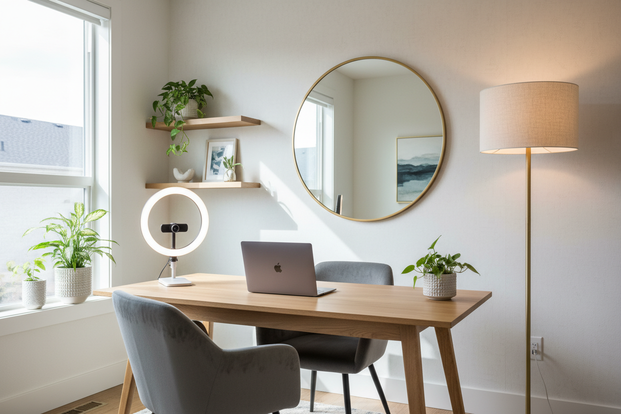 Mastering WFH Lighting: A Designer’s Guide to Video-Ready Spaces