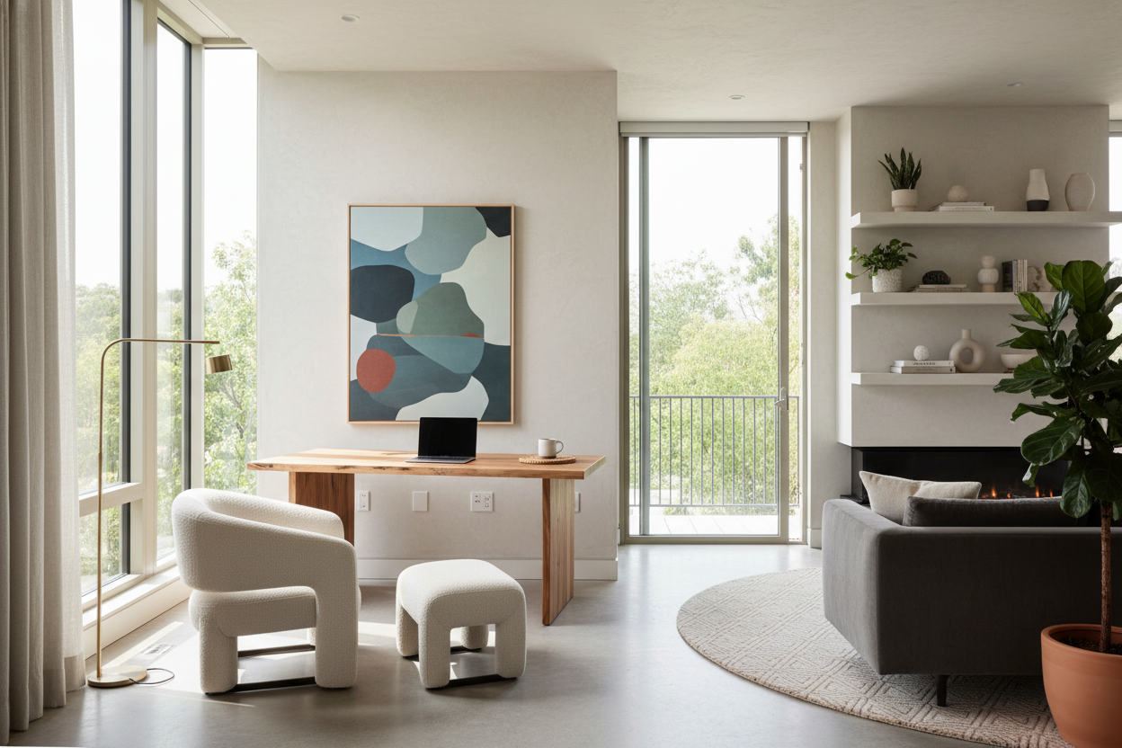 Designing a Home with Office: How to Avoid the Corporate Look
