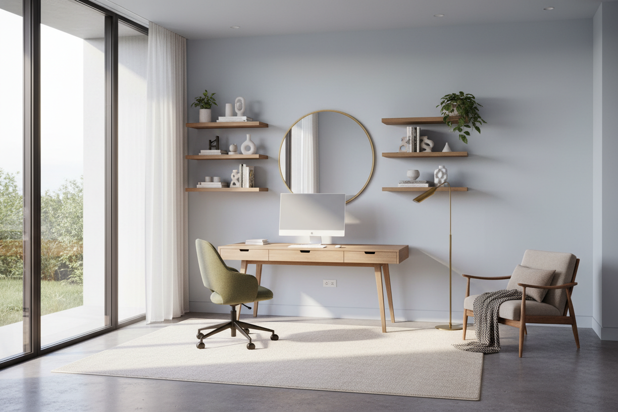 How to Set Up Office Spaces Without Ruining Your Home's Vibe