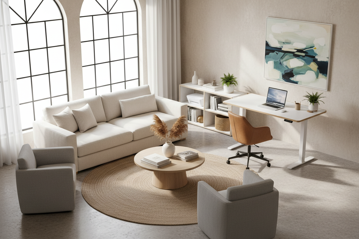 What Do I Need to Work From Home Without Ruining My Decor?