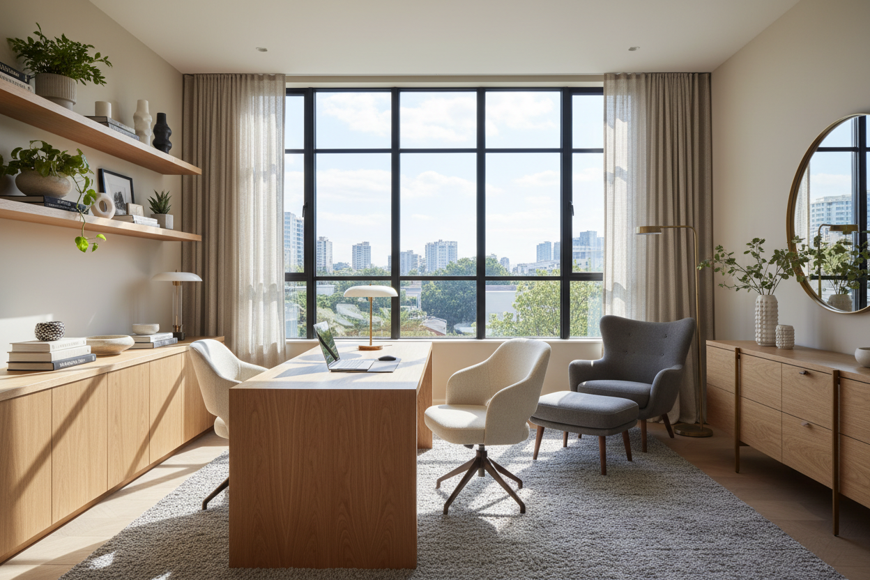 Furnishing a Home Office? Stop Making These Layout Mistakes