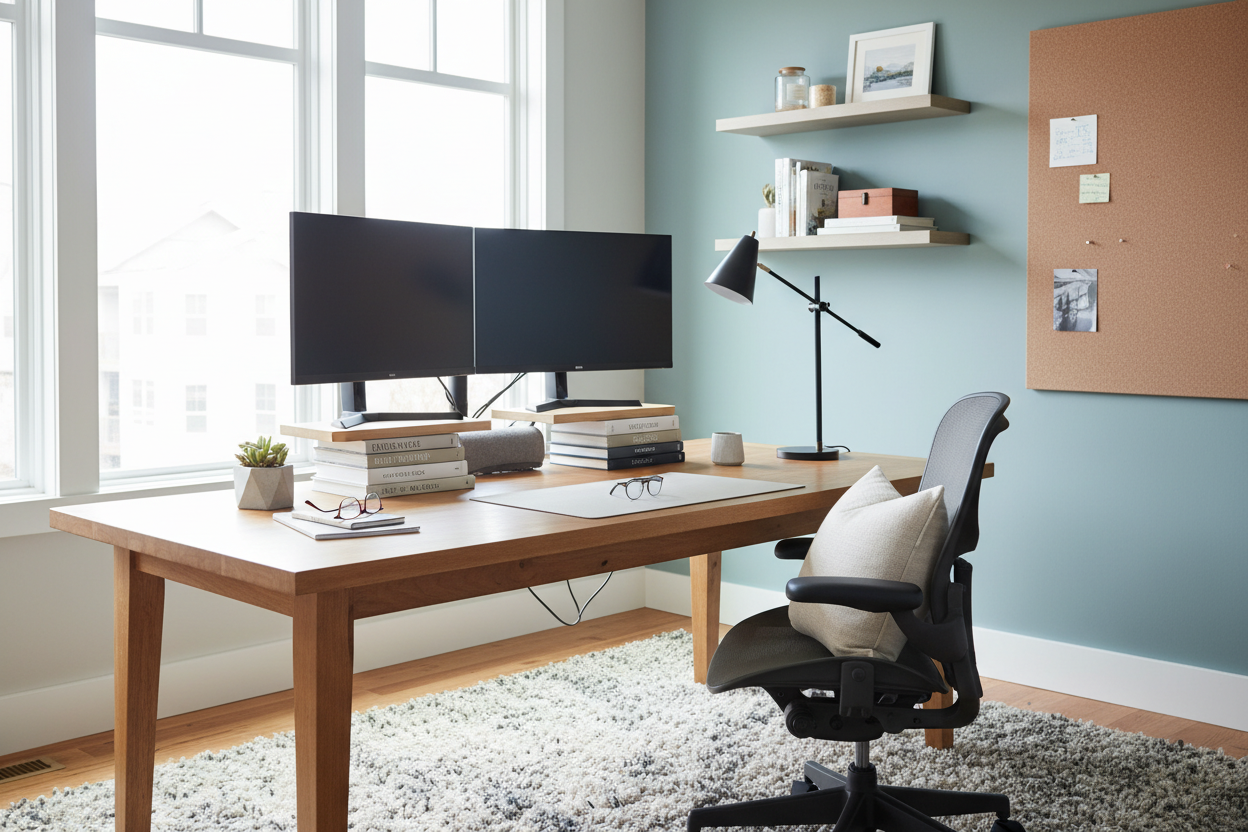 How to Improve Your Desk Without Buying All New Furniture