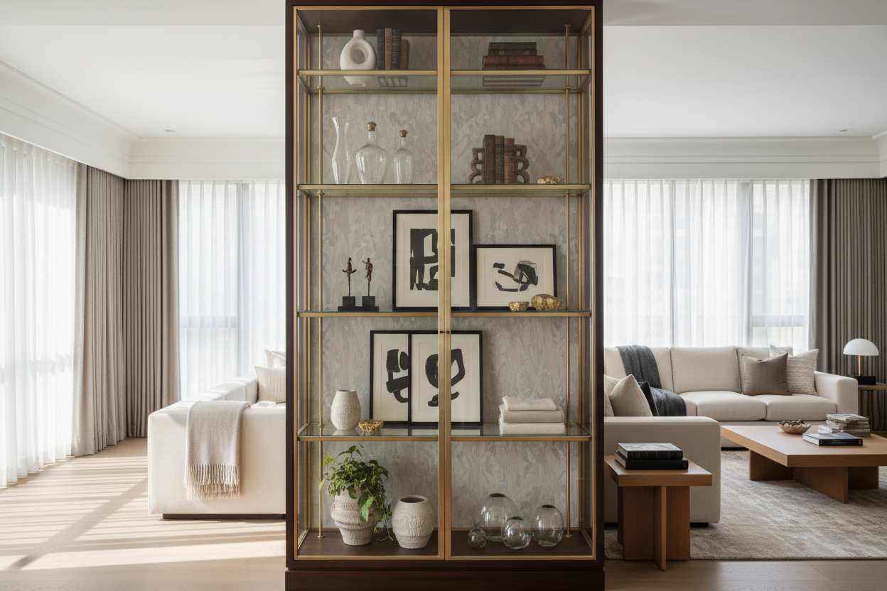 Display Cabinet Ideas: How to Curate a High-End Look