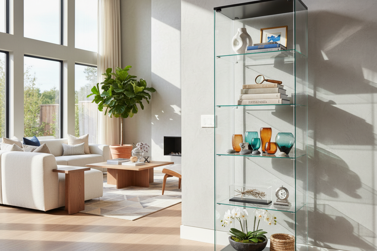 Styling a 5 Tier Display Cabinet: The Secret to High-End Walls