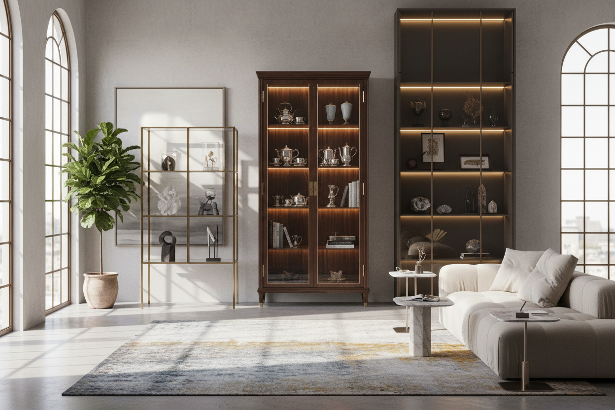 How to Buy Display Cabinets That Actually Look High-End