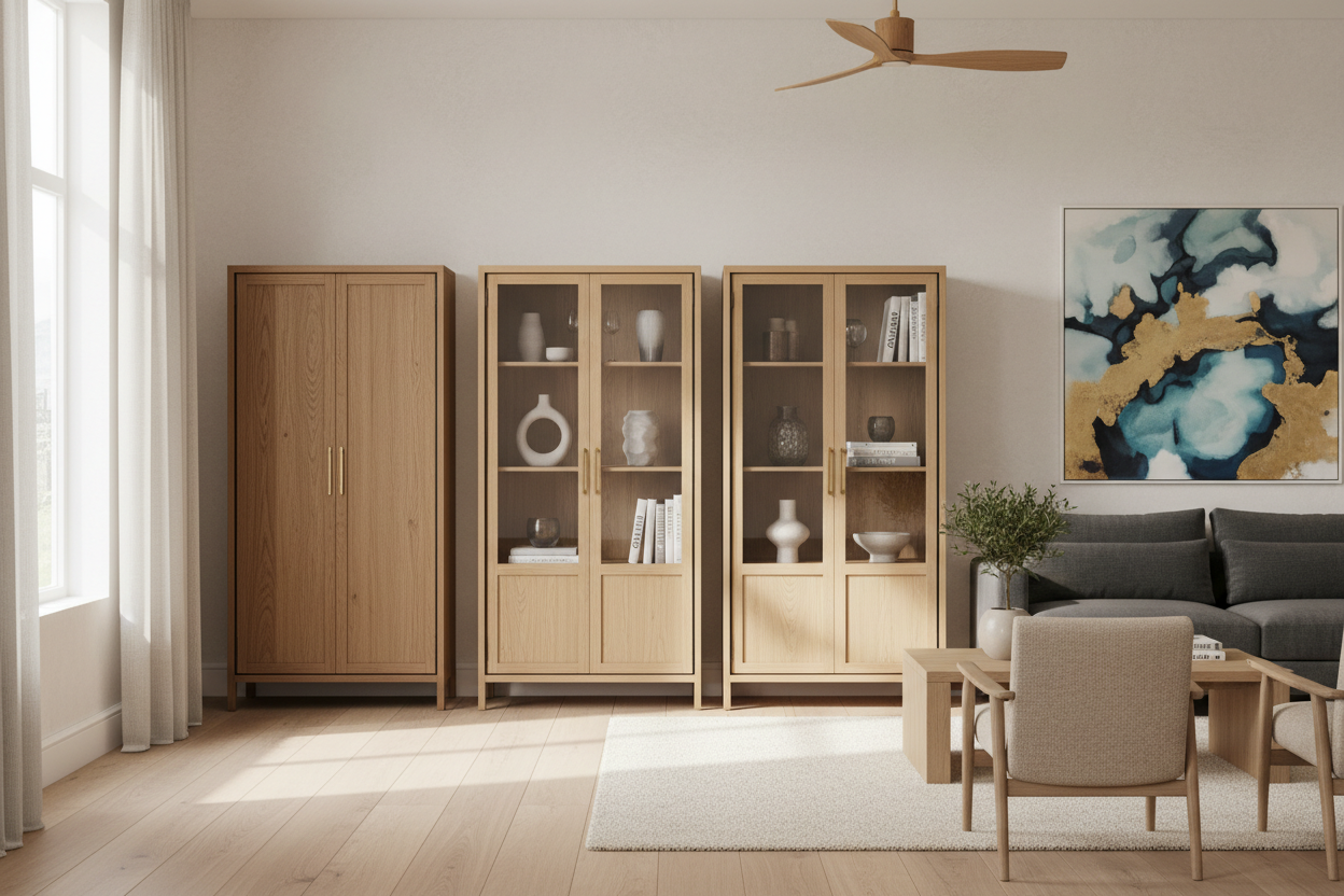 Display Cabinets in Oak: A Designer's Honest Guide