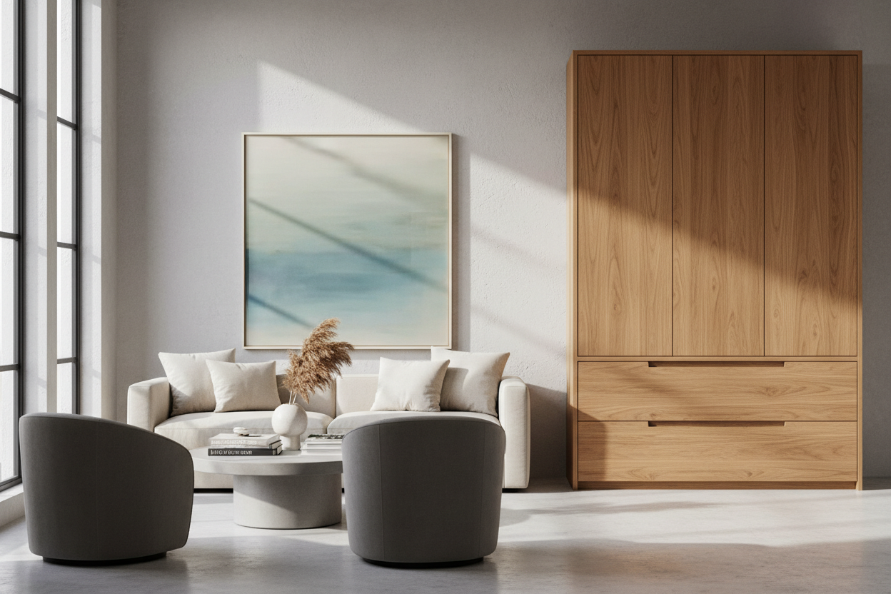 Tall Cabinet Wood: The Designer Secret to Hidden Storage
