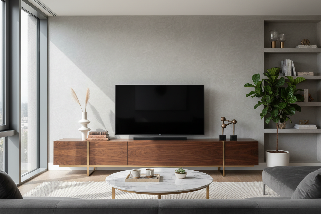 Sideboard TV Stand: How to Style It for a High-End Look