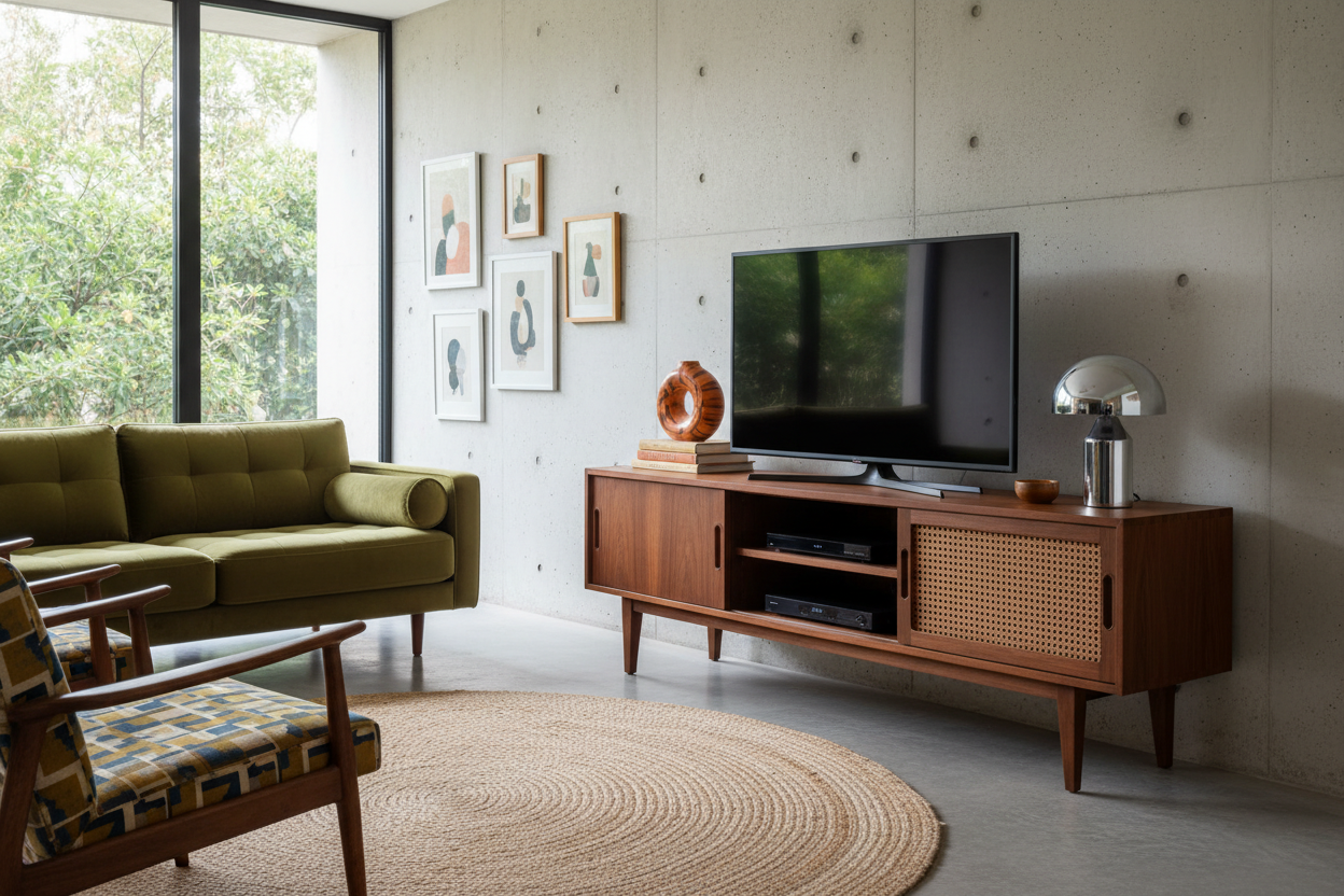 1960s TV Stand: How to Style Retro Furniture Today