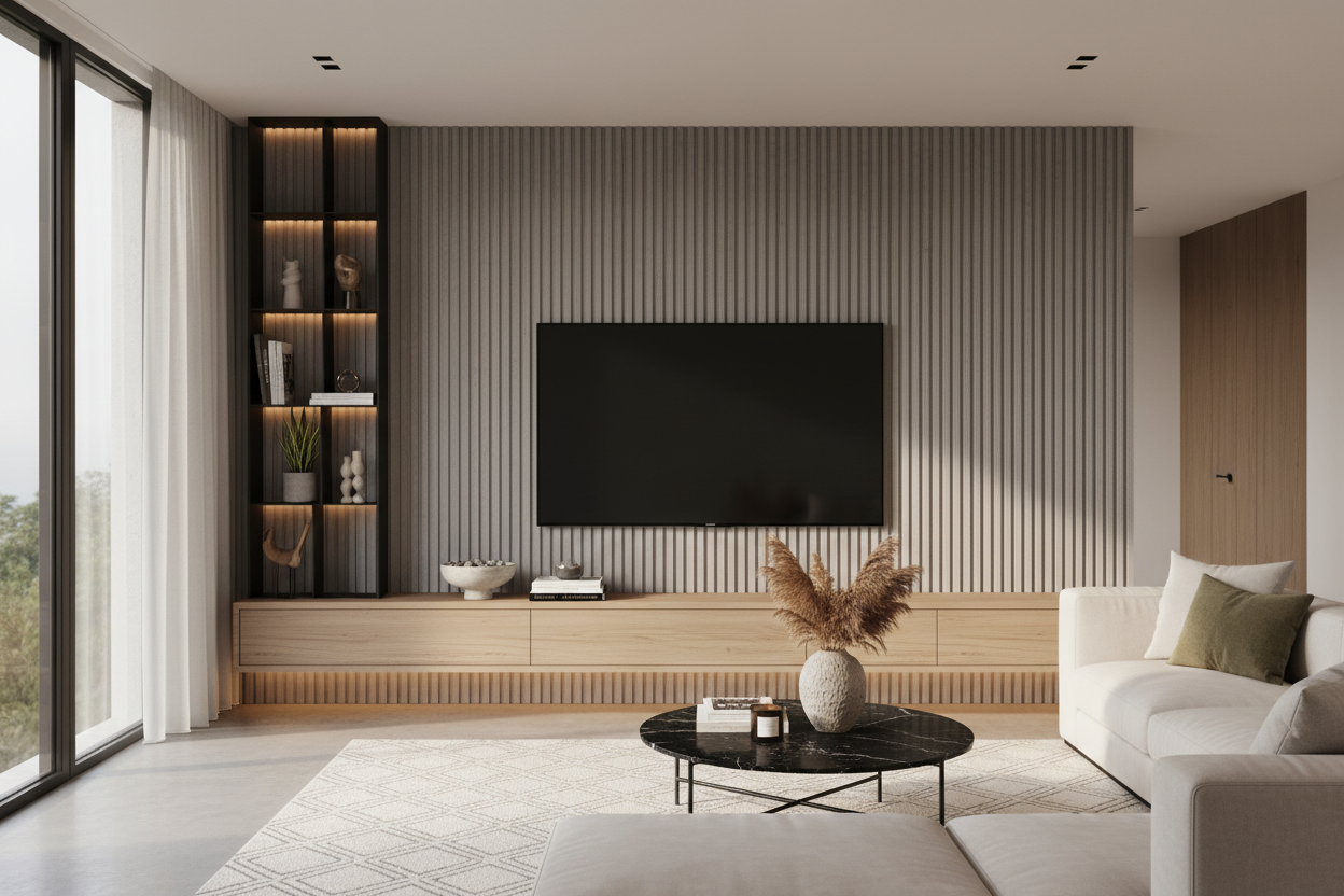 Modern TV Stand Wall Mounted: How to Style for a High-End Look