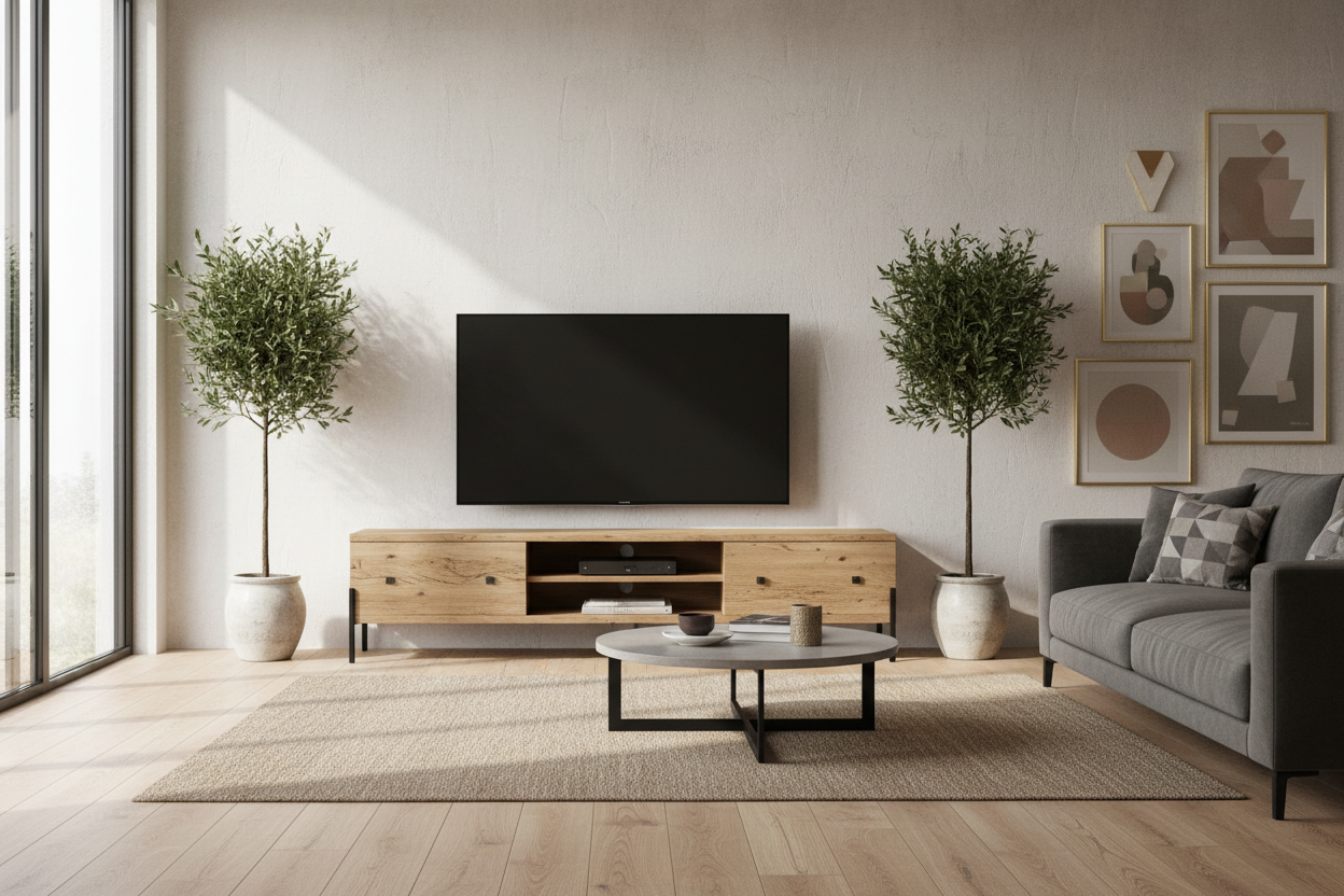 Rustic TV Stands: How to Avoid the Cabin Cliché Look