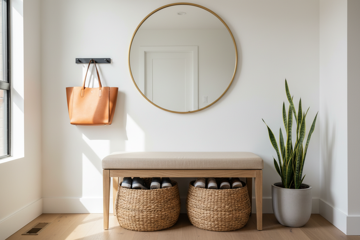 Maximize Your Foyer: The Ultimate Guide to Styling a Small Entryway Bench