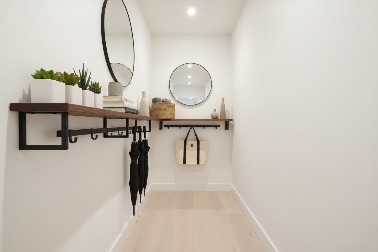 Reclaiming Dead Space: Finding the Perfect Narrow Hallway Shelf for Tight Spots