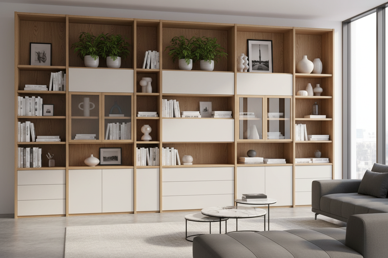 Stop Choosing Between Hiding Clutter and Displaying Decor: The Case for Hybrid Storage