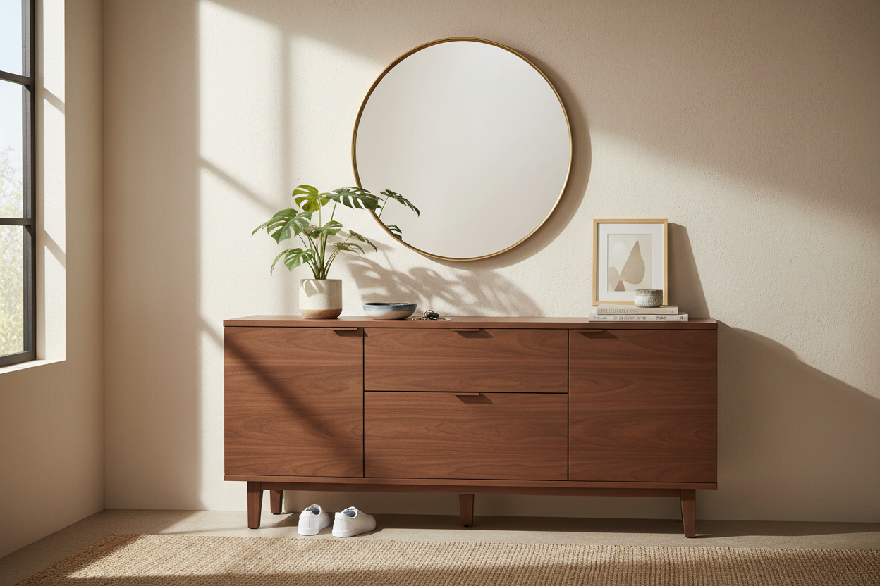 Taming the Entryway: How to Choose the Perfect Hall Cabinet for Any Space