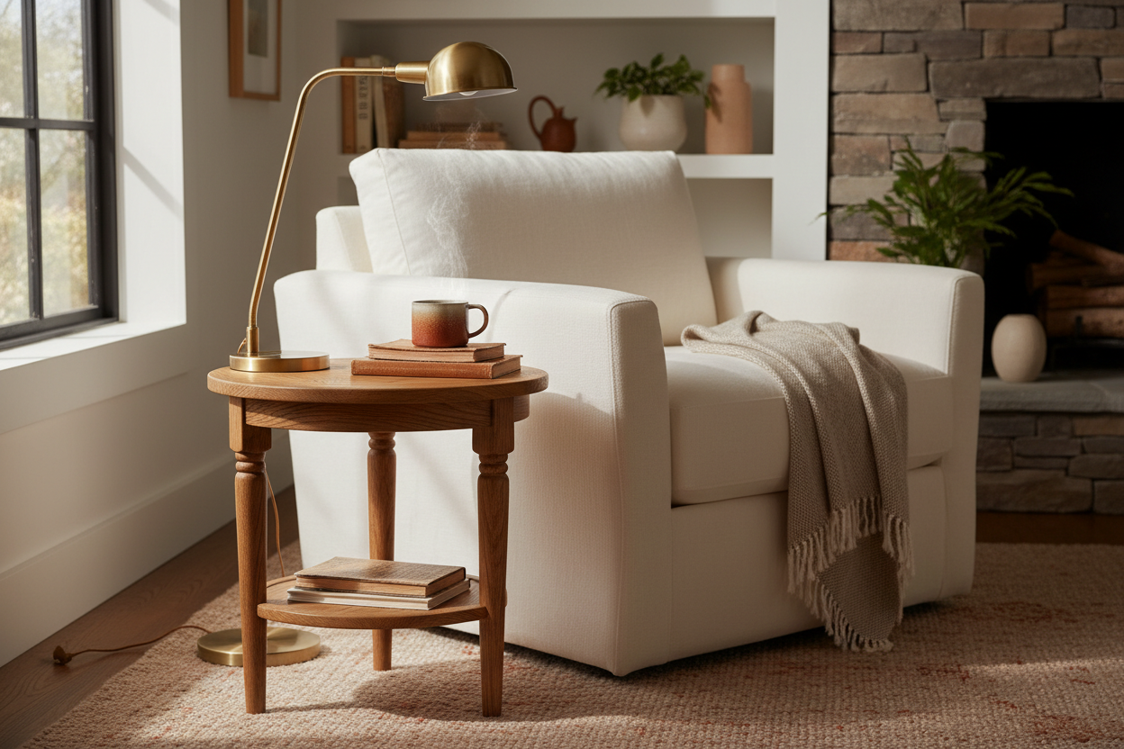 Why That Perfect Small Round Wood Side Table Is Harder to Find Than You Think (And How to Choose One)