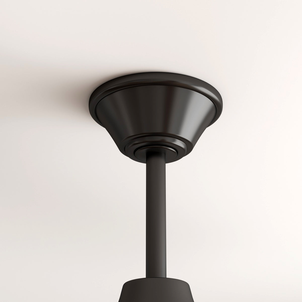 152.4 cm Modern Simple Brown Ceiling Fan With Wooden Streamline Design