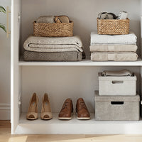 81 cm Modern White 4-Door Armoire
