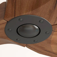 152.4 cm Modern Simple Brown Ceiling Fan With Wooden Streamline Design