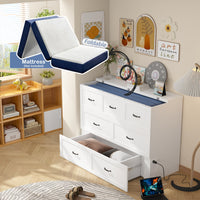 Lit escamotable blanc moderne et minimaliste de 157 cm avec prises électriques