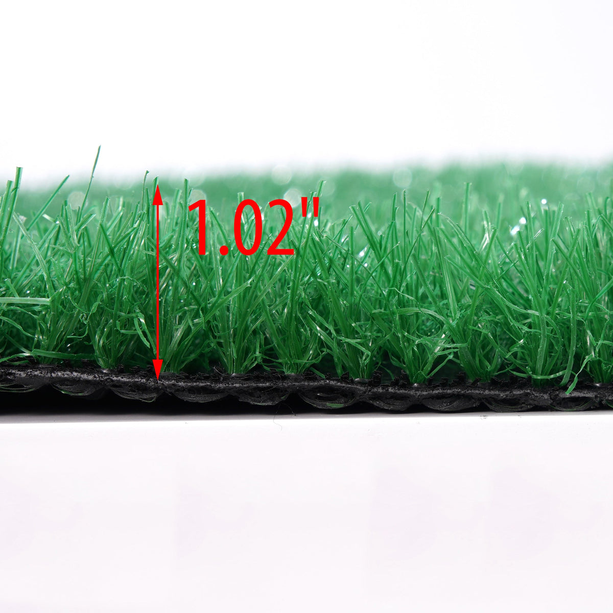 Panneaux de gazon artificiel vert naturel de 300 cm