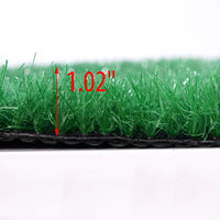 Panneaux de gazon artificiel vert naturel de 300 cm