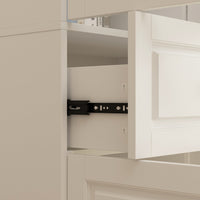 120 cm Classic White Display Cabinet Corner Shelf Storage Organizer Bookshelf in Combination