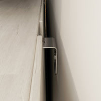 180 cm Modern White/Gray Dresser with 9 Drawers