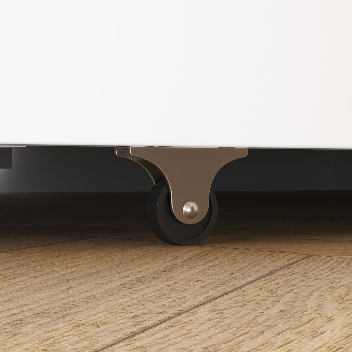Lit escamotable blanc moderne et minimaliste de 157 cm avec prises électriques