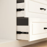 160 cm Classic White Large Display Cabinet Corner Shelf Storage Organizer Bookshelf in Combination