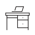 Bureau informatique et d'écriture
